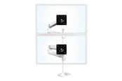 Monitorhalterung - Ergotron LX Dual Stacking Arm Tall Pole (White) - 45-509-216