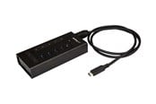 USB-Hubs - StarTech.com USB-C Hub Metal 7 Port USB-Hubs - USB 3.0 - 7 - Schwarz - HB30C5A2CST
