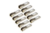 Repeater, boosters, bridges & Transceiver - StarTech.com Gigabit RJ45 Copper SFP Transceiver Module - HP J8177C Compatible - SFP (mini-GBIC) transceiver modul - Gigabit Ethernet - J8177C10PKST