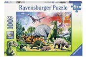 Puzzle - Ravensburger Among the Dinosaurs - 100p - 10110957