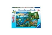 Puzzle - Ravensburger Dinosaur Facination 3x49p - 93175