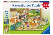 Puzzle - Ravensburger A Day at the Farm - 2x24p - 91959