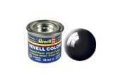 Modellbau - Revell enamel paint # 07-black Shiny - 32107