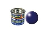 Modellbau - Revell enamel paint # 350-blue silk Matt - 32350