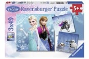 Puzzle - Ravensburger Winter Adventures - 3x49p - 92642