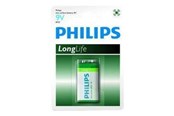 Batterien und Akkus - Philips LongLife - 6F22L1B/10