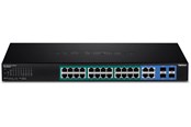 Switches - TRENDnet TPE-5028WS 28-Port Gigabit Web Smart PoE+ - TPE-5028WS