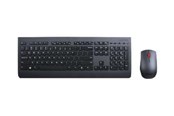 Tastaturen - Lenovo Professional - Tastatur & Maus Set - Schwarz - 4X30H56829
