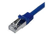 Netzwerk - Kabel - StarTech.com 0.5m Blue Cat6 / Cat 6 Shielded (SFTP) Patch Cable 0.5 m - patchkabel - 50 cm - blå - N6SPAT50CMBL