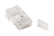 Netzwerk - Kabel - StarTech.com Cat 6 RJ45 Modular Plug for Solid Wire - transparent - Transparent - CRJ45C6SOL50