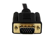 Display Kabel - StarTech.com 6ft HDMI to VGA active converter cable HDMI to VGA adapter - video transformer - sort - HD2VGAMM6