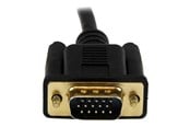 Display Kabel - StarTech.com 10ft HDMI to VGA Active Converter Cable HDMI to VGA Adapter - video transformer - sort - HD2VGAMM10