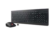 Tastaturen - Lenovo Essential Wireless Combo - tastatur og mus-sæt - amk. engelsk med EURO-symbol - Tastatur & Maus Set - Schwarz - 4X30M39497