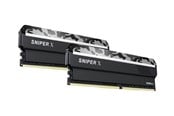 Arbeitsspeicher (RAM) - G.Skill Sniper X DDR4-3200 - 32GB - CL16 - Dual Channel (2 pcs) - Intel XMP - Schwarz - F4-3200C16D-32GSXWB