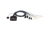 KVM Switches - ATEN CS22DP 2P USB DP cable KVM Switch - CS22DP-AT