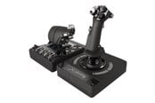Gaming Zubehör - Logitech G Saitek X56 H.O.T.A.S. - joystick og speeder - kabling - Wired Joystick and throttle - PC - 945-000059
