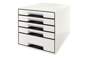 Schreibtischzubehör - Leitz WOW CUBE Schubladenbox Schwarz - 52530001