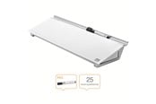 Schreibtischzubehör - Nobo NOBO Schreibtisch-Whiteboard aus Glas, weiß - 1905174