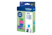 Druckerzubehör - Tinte & Toner - Brother LC 221C - Cyan ink - LC221CBP