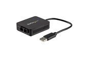 Netzwerkadapter (Netzkarte, Druckserver, u.s.w.) - StarTech.com USB 2.0 to Fiber Optic Converter - 100BaseFX SC - netværksadapter - US100A20FXSC
