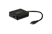 Netzwerkadapter (Netzkarte, Druckserver, u.s.w.) - StarTech.com US1GC30SFP USB-C to Fiber Optic Converter - Open SFP - US1GC30SFP