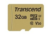 Speicherkarten - Transcend 500S microSDHC UHS-3 - 32GB - TS32GUSD500S