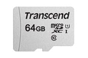 Speicherkarten - Transcend 300S microSD - 100MB/s - 64GB - TS64GUSD300S