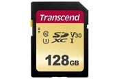 Speicherkarten - Transcend 500S SDXC UHS-3 - 128GB - TS128GSDC500S