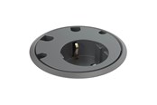 Netzwerkzubehör - Forming Function Powerdot 11 | 1 socket type F | 4 cable grommet | adjustable height | black (Previous PartID 935-PD11) - 9358001109
