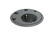 Netzwerkzubehör - Forming Function Powerdot 10 | 1 socket type F | 4 cable grommet black (Previous PartID 935-PD10) - 9358001009
