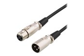 KVM Kabel - Deltaco XLR-lydkabel 3-pin han - 3-pin hun 15m - XLR-1150