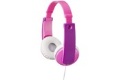 Kopfhörer/Headsets - JVC Kids On Ear Headphones - Pink - JVC HA-KD7-P-E