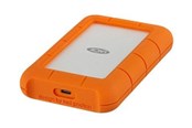 Festplatten - Extern - LaCie Rugged USB-C - Extern Festplatte - 4TB - Orange - STFR4000800