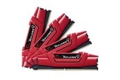 Arbeitsspeicher (RAM) - G.Skill Ripjaws V DDR4-2666 - 32GB - CL19 - Quad Channel (4 pcs) - Intel XMP - Rot - F4-2666C19Q-32GVR