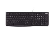 Tastaturen - Logitech K120 Corded Keyboard - FR - Tastatur - Französisch - Schwarz - 920-002488
