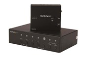 Repeater, boosters, bridges & Transceiver - StarTech.com VGA DisplayPort and HDMI Over CAT5 HDBaseT Extender Switch - video/audio extender - HDMI - STDHVHDBT