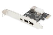 Netzwerkadapter (Netzkarte, Druckserver, u.s.w.) - DIGITUS PCIExpress Firewire Interface Card - DS-30201-5