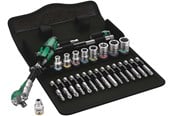 Haus & Garten - Wera 8100 SA 9 Zyklop Speed-Knarrensatz, 1/4"-Antrieb, zöllig, 28-teilig - 5004019001