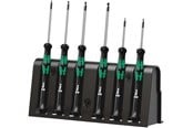 Haus & Garten - Wera 2052/6 Elektroniker-Schraubendrehersatz + Rack, 6-teilig - 5118156001