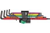 Handwerkzeuge  - Wera 967/9 TX XL Multicolour 1 Winkelschlüsselsatz, lang, 9-teilig - 5024480001