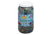 Kreativ-Spiele - Hama Ironing beads in Pot-Glittermix 13.000pcs. - 211-54