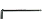 Handwerkzeuge  - Wera 950 PKL Winkelschlüssel, metrisch, gestellverchromt, Hex-Plus, 6.0 mm - 05022062001