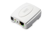 Netzwerkadapter (Netzkarte, Druckserver, u.s.w.) - DIGITUS 1-Port USB Print Server - DN-13003-2