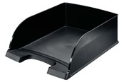 Schreibtischzubehör - Leitz  Plus Briefkorb, Jumbo Schwarz - 52330095