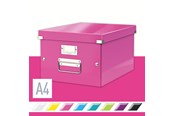 Archivierung und Aufbewahrung - Leitz Click & Store WOW Aufbewahrungs- und Transportbox Mittel (Für A4) Pink - 60440023