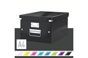 Archivierung und Aufbewahrung - Leitz Click & Store WOW Aufbewahrungs- und Transportbox Mittel (Für A4) Schwarz - 60440095