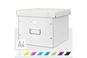 Archivierung und Aufbewahrung - Leitz Click & Store WOW Ablage- und Transportbox für Hängeregistratur Weiß - 60460001