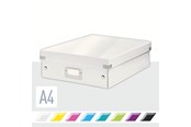 Archivierung und Aufbewahrung - Leitz Click & Store WOW Organisationsbox Mittel Weiß - 60580001