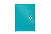 Mappen und Clipboards - Leitz WOW Eckspannermappe Eisblau - 45990051