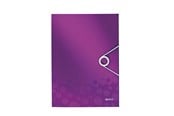 Mappen und Clipboards - Leitz WOW Eckspannermappe Violett - 45990062